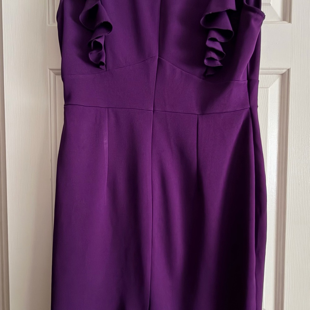 Chic Purple Ruffle Maxi Dress - Picture 5 of 7